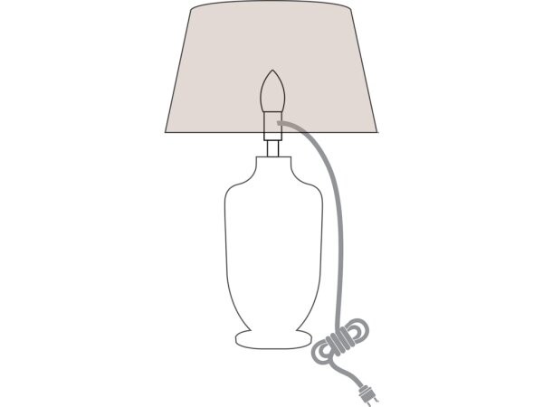 Shadows Brass Table Lamp - Image 4