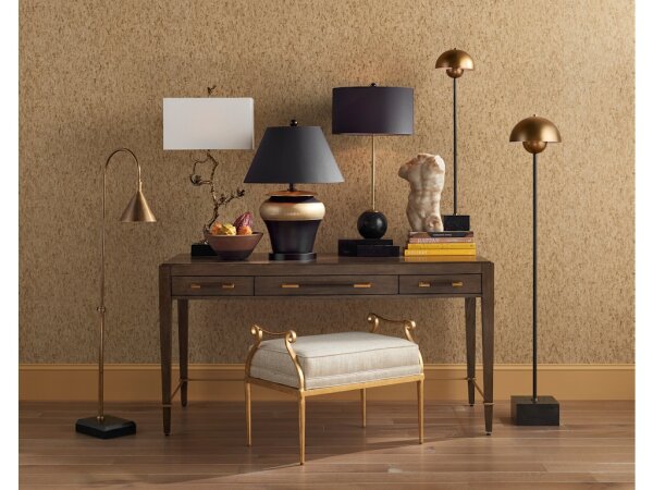Shadows Brass Table Lamp - Image 5