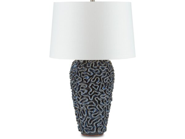 Milos Blue Table Lamp - Image 2