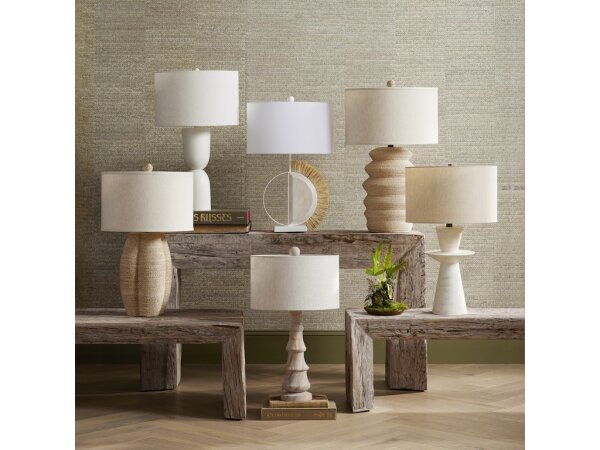Linz White Table Lamp - Image 5