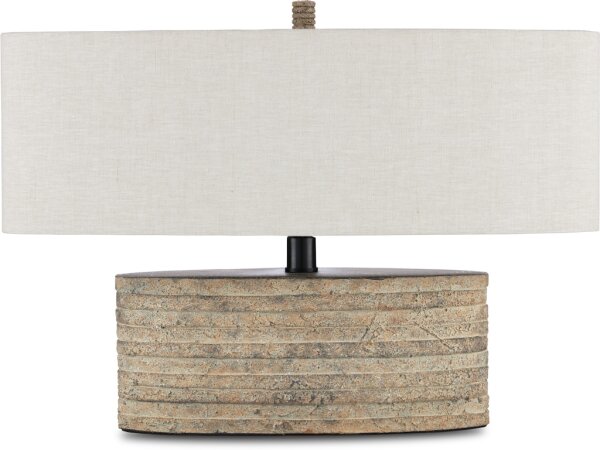 Innkeeper Rustic Oval Table Lamp - Image 2