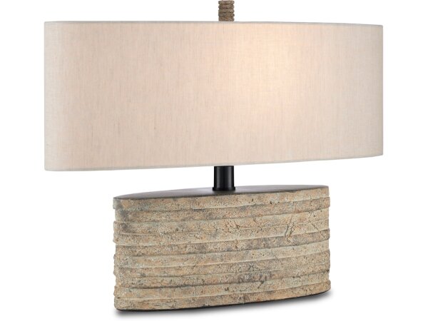 Innkeeper Rustic Oval Table Lamp - Image 3