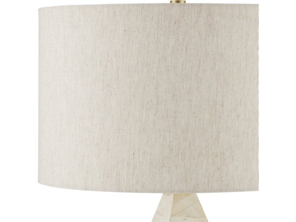 Elysium White Table Lamp - Image 4