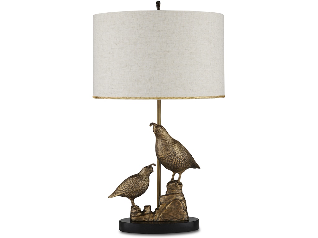 Codorniz Brass Table Lamp