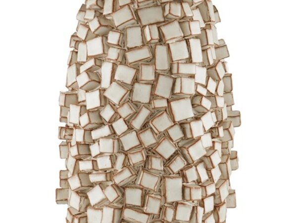 Sugar Cube Ivory Table Lamp - Image 3