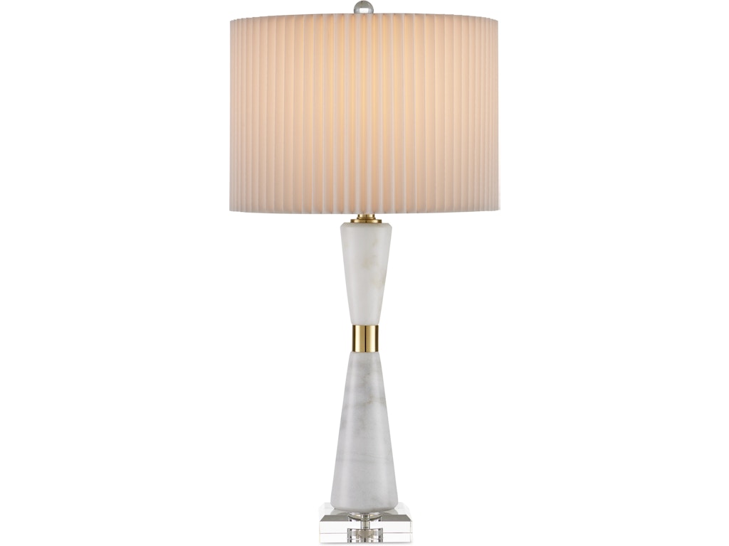 Edelmar White Table Lamp