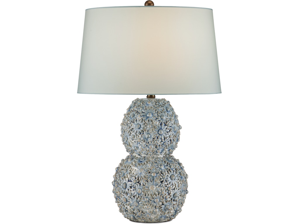 Jessamine Blue Table Lamp