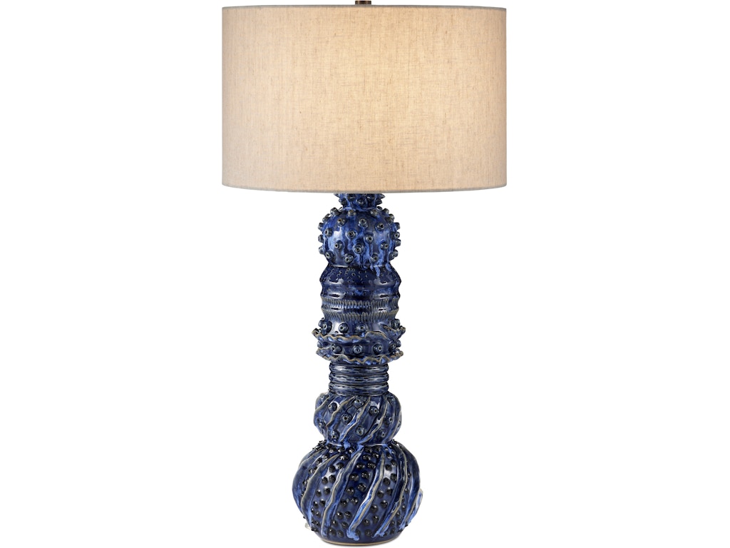 Undersea Dark Blue Table Lamp