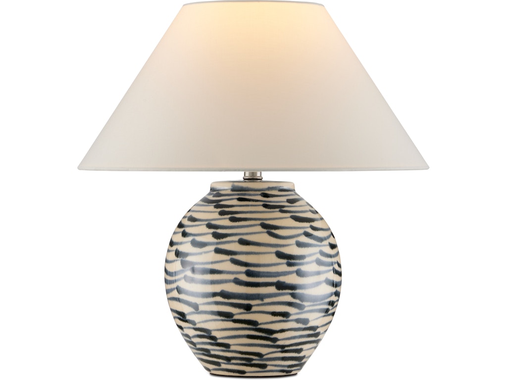 Minnows Blue Table Lamp