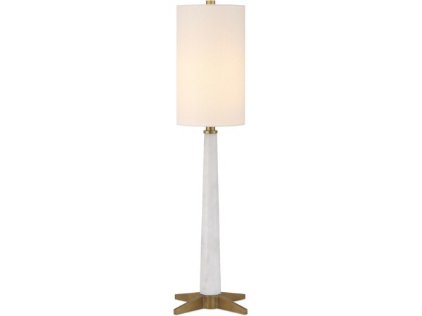 Munroe White Table Lamp