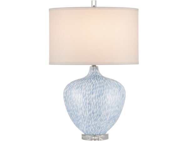 Tinney Blue Table Lamp