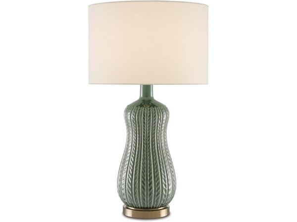 Mamora Green Table Lamp