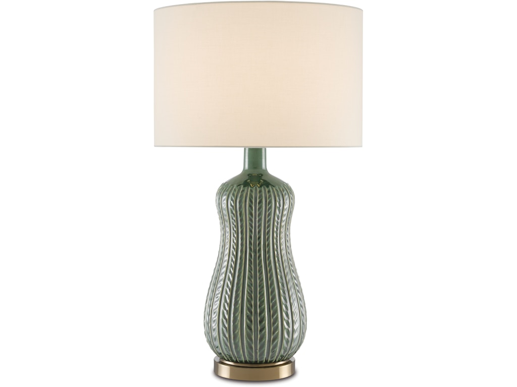 Mamora Green Table Lamp