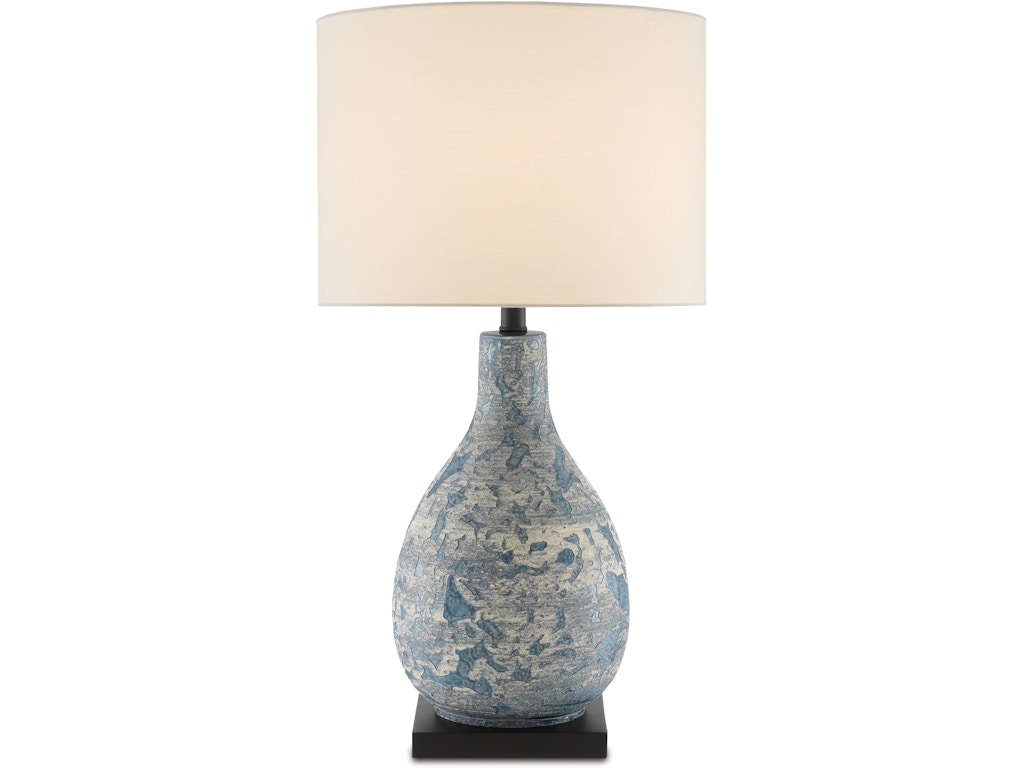 Ostracon Blue Table Lamp