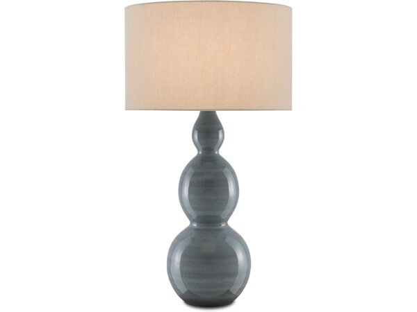 Cymbeline Gray Table Lamp