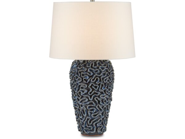 Milos Blue Table Lamp