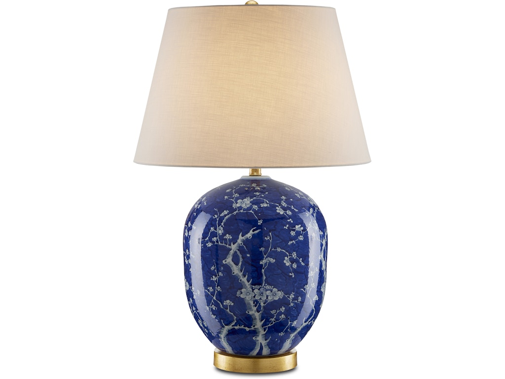 Sakura Blue Table Lamp