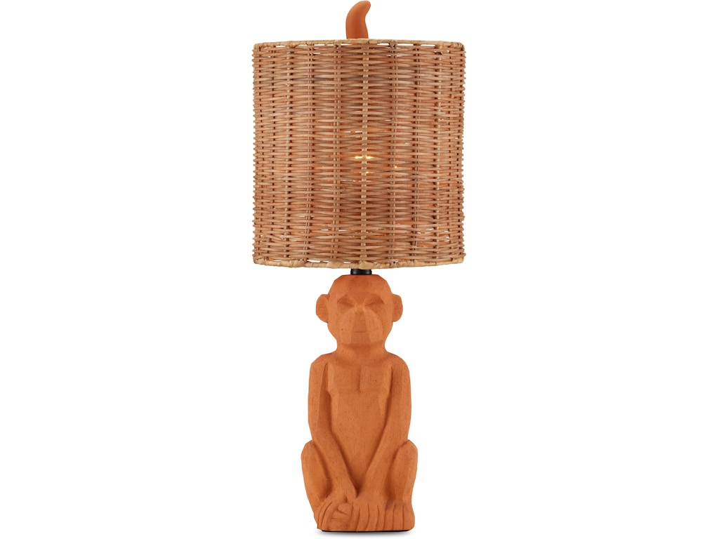 King Louie Terracotta Table Lamp