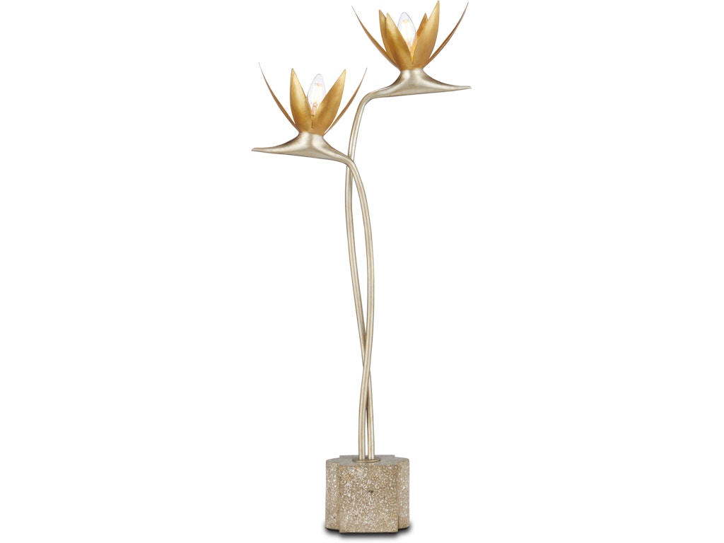 Paradiso Silver and Gold Table Lamp