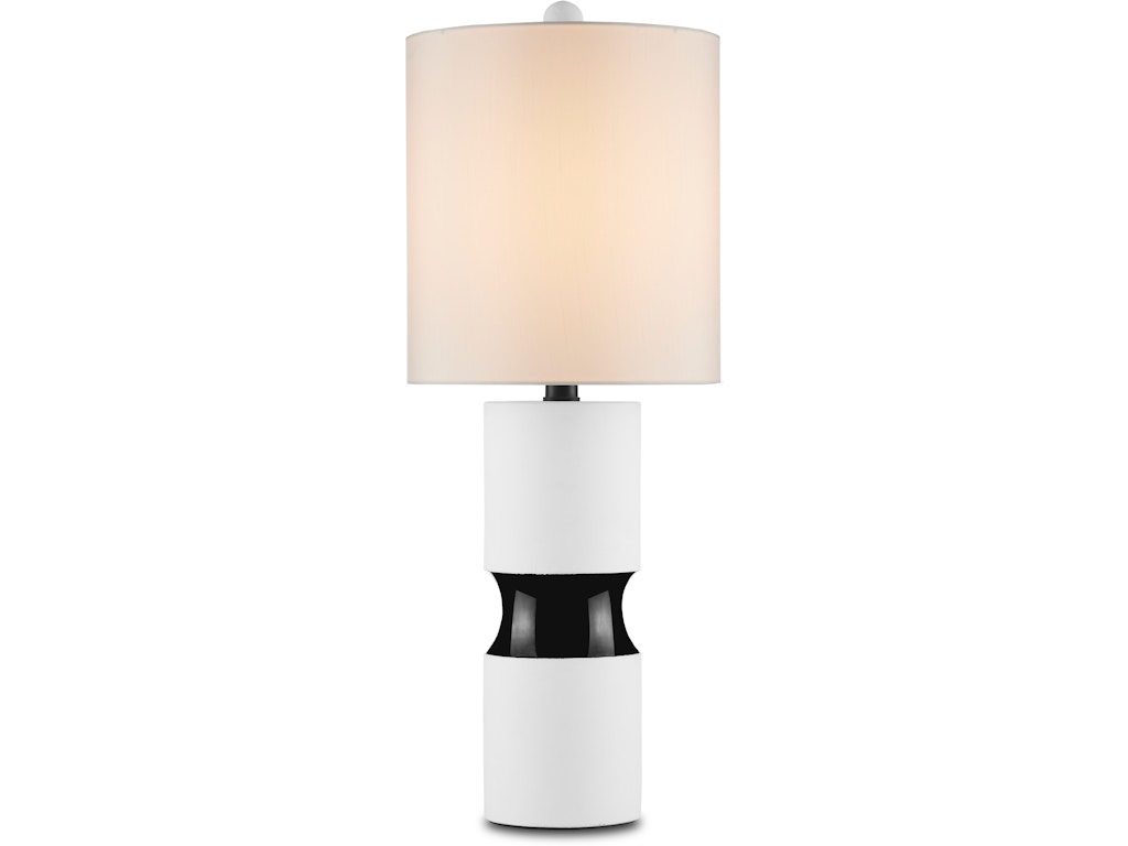 Althea Black and White Table Lamp