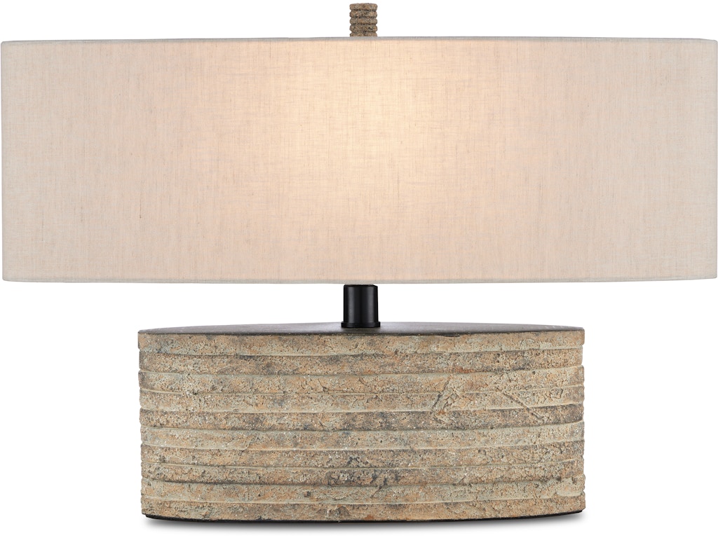 Innkeeper Rustic Oval Table Lamp