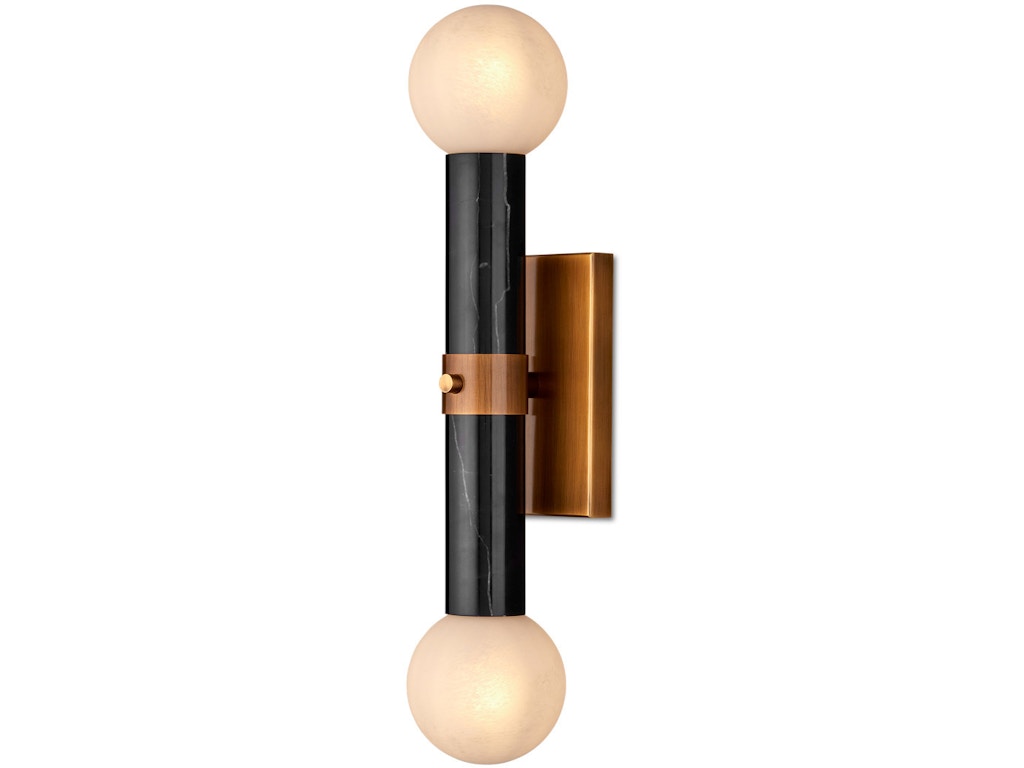 Beatrix Black Bath Wall Sconce