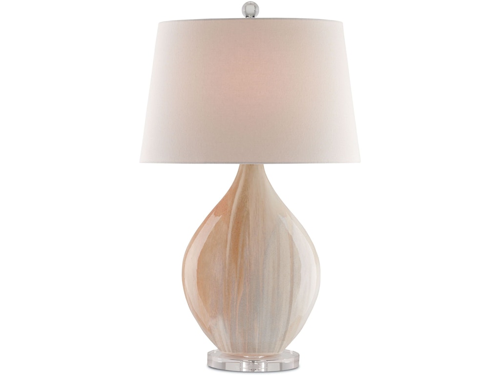 Opal Blush Table Lamp