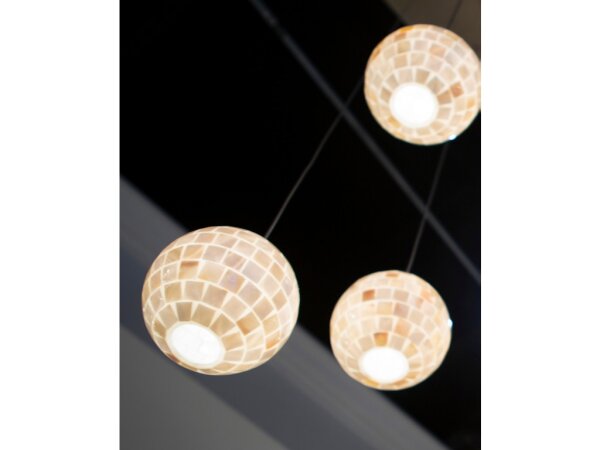 Finhorn 3-Light Round Multi-Drop Pendant - Image 5