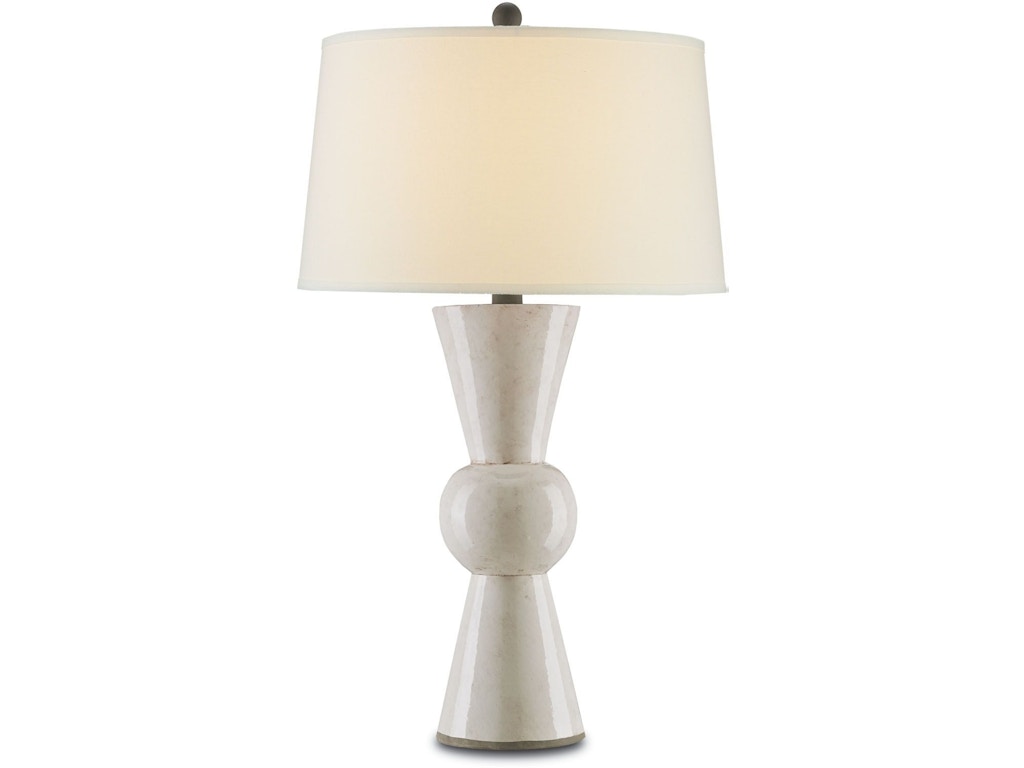 Upbeat White Table Lamp