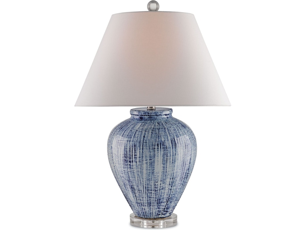 Malaprop Blue Table Lamp