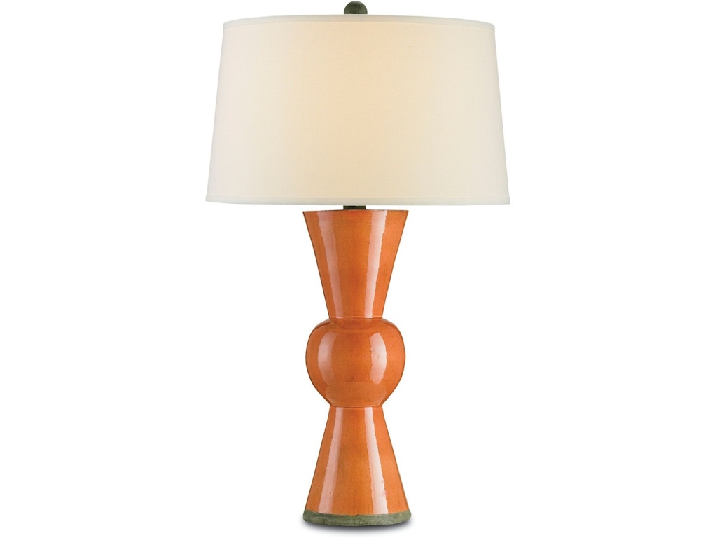 Upbeat Orange Table Lamp