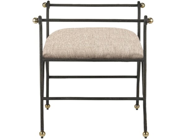 Mabel Ottoman, Perf Barrett Sandstone - Image 4