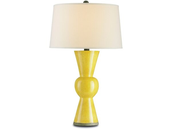 Upbeat Yellow Table Lamp