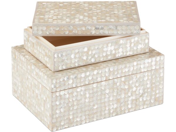 Gerri Dot Mother of Pearl Box Set of 2 - Image 5