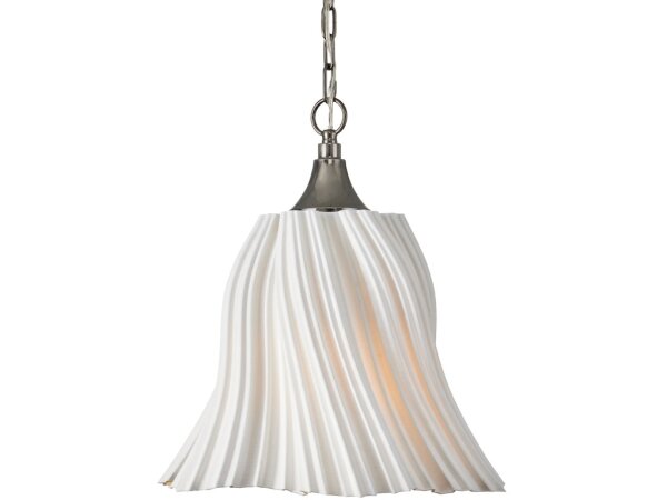 Twirl White Pendant - Image 3