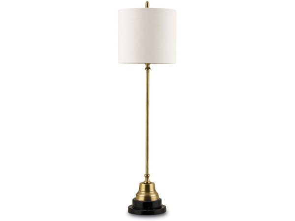 Messenger Brass Table Lamp