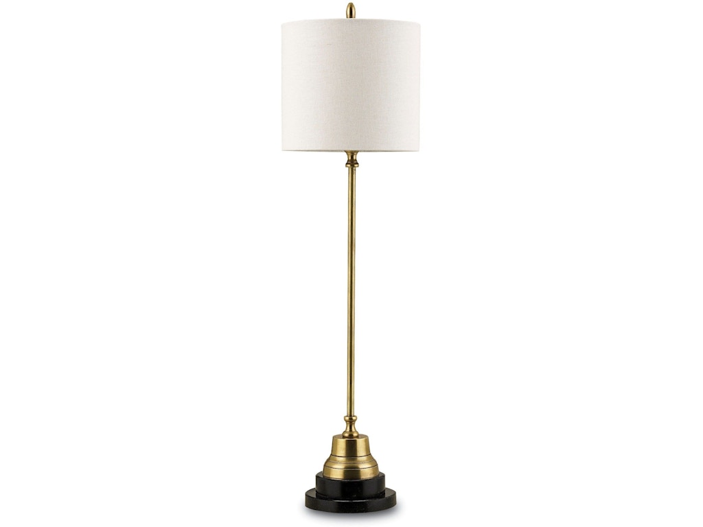 Messenger Brass Table Lamp