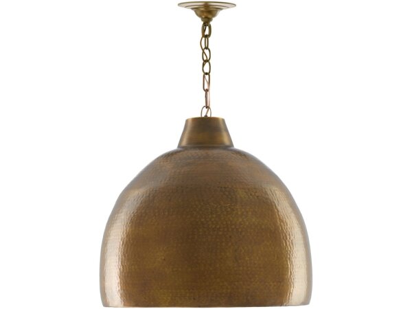 Earthshine Large Brass Pendant - Image 4