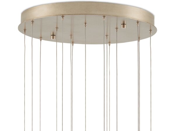 Glace Mirror 15-Light Round Multi-Drop Pendant - Image 4