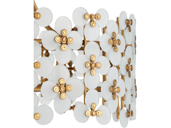 Spring Flower Semi-Flush Mount - Image 2