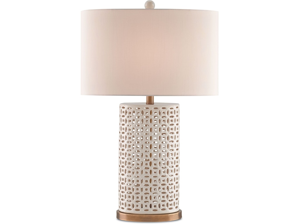 Bellemeade White Table Lamp