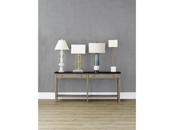 Thompson Brass Console Lamp - Image 4
