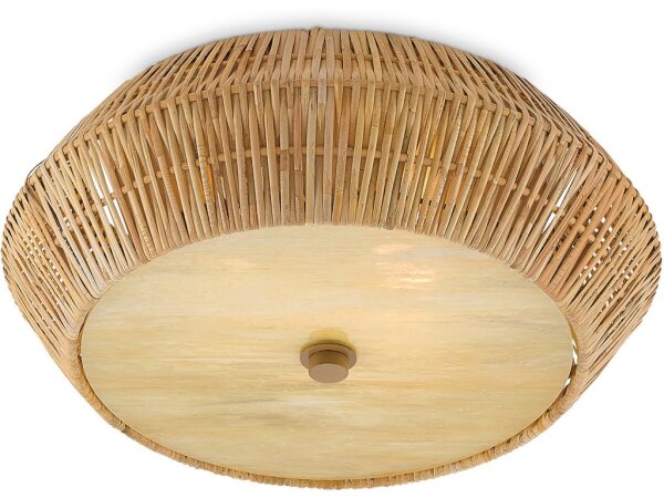 Antibes Natural Flush Mount - Image 3
