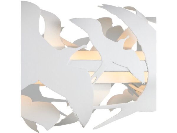 Tijereta White Chandelier - Image 2
