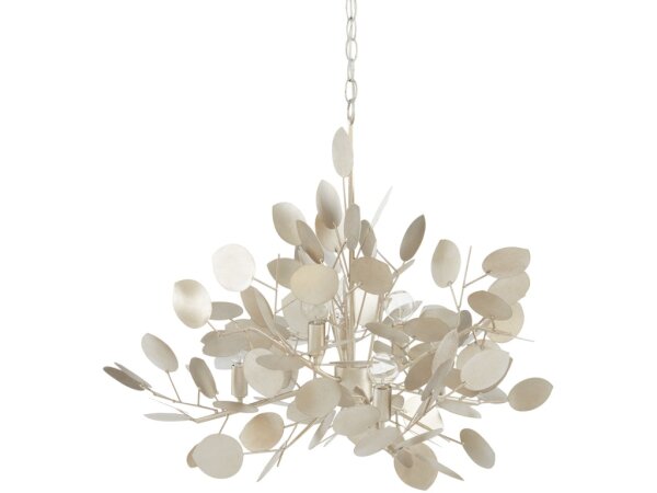 Lunaria Large Silver Chandelier - Image 4