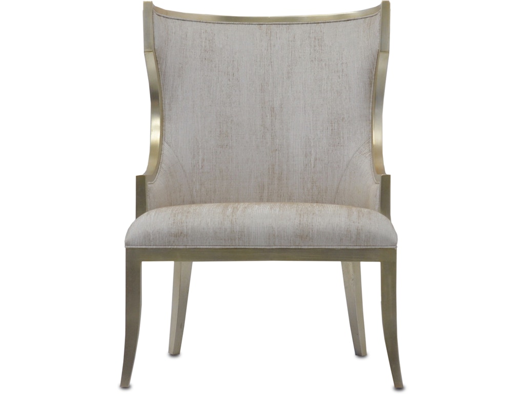 Garson Silver Armchair, Fresh Files Linen