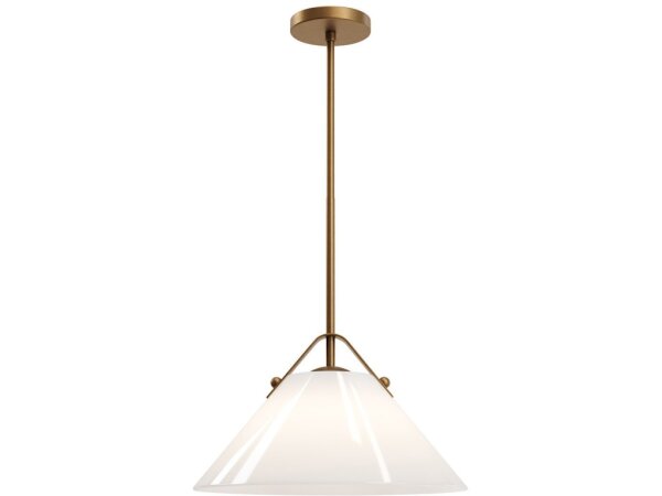 Bronwen Brass Pendant - Image 3