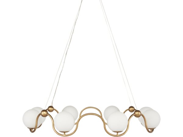 Equilibrium Brass Chandelier - Image 4