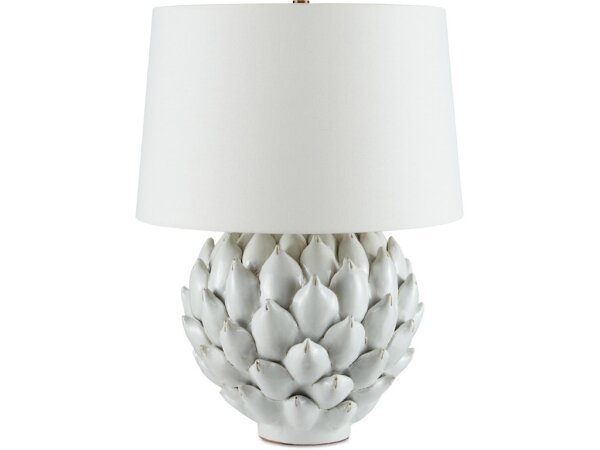 Cynara White Table Lamp - Image 3