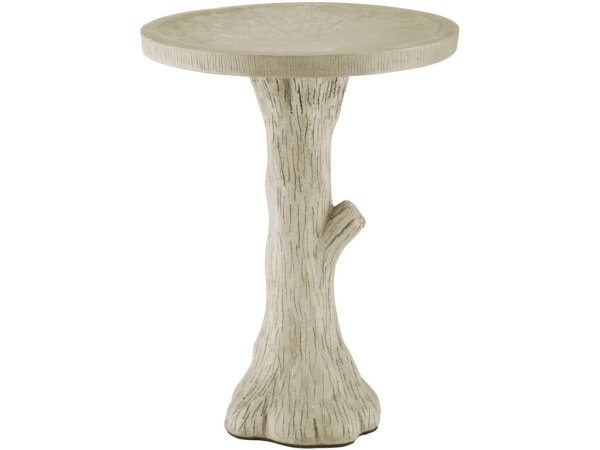 Faux Bois Small Bird Bath - Image 4